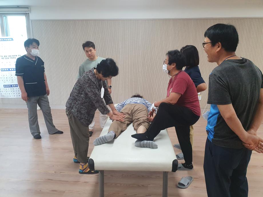 2023 계룡면 상반기 평생학습 "스포츠마사지&테이핑" 이미지