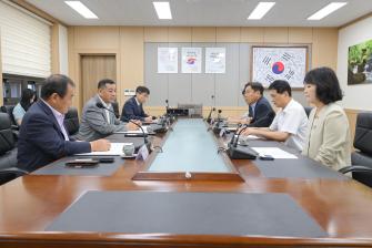 2025년 9월 8일 공주알밤한우 가공식품개발 업무협약식 [상황실] 이미지